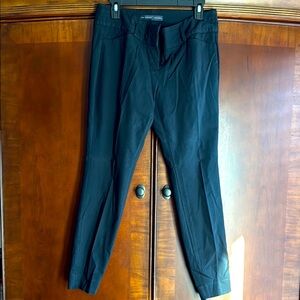 The Limited Exact Stretch Black Dress Ankle Pants Tailored Professional Style